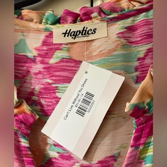 Haptics Colorful Floral Dress - Picture 3 of 5